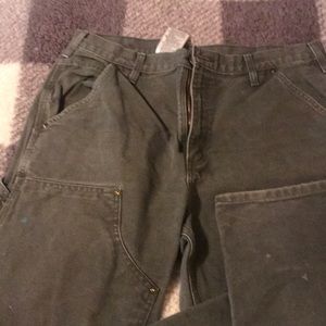 Carhart men’s doubles knee logger pant